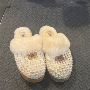 UGG Cream Slippers